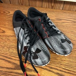 Under Armour Kick Sprint Jesse Owens Edition Track Shoes 1297099-001 Size 9.5